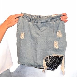 Jean Skirt